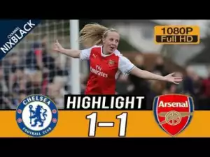 Video: Arsenal Ladies 1-1 Chelsea Ladies Highlights Commentary (01/04/2018) HD